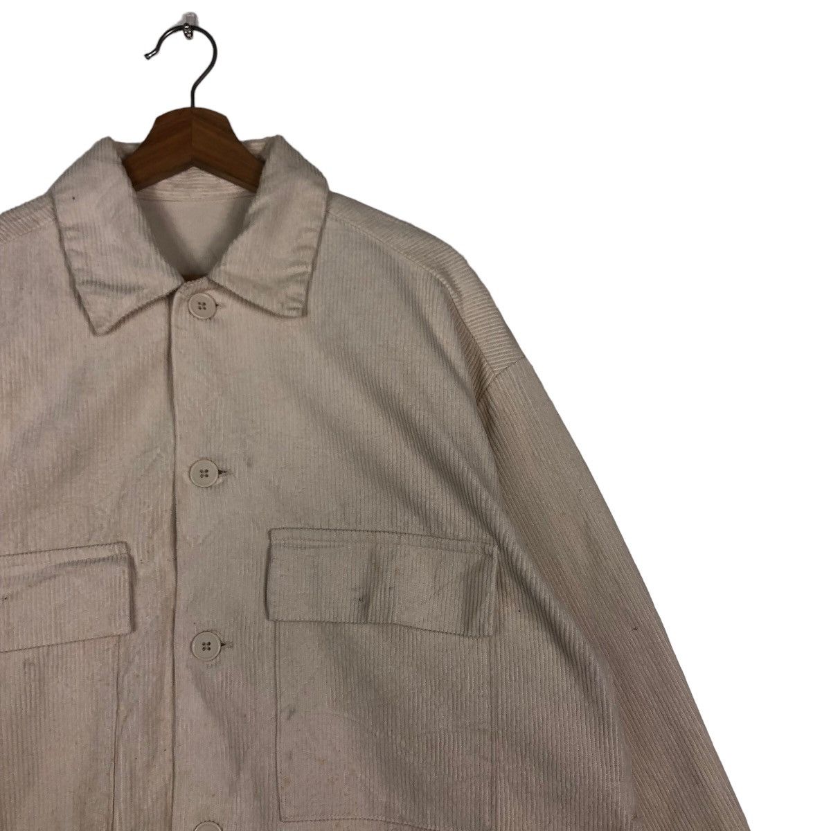 Japanese Brand 🔥Vintage Chore Wool Jacket GU Japan Issey Miyake Size US M / EU 48-50 / 2 - 6 Thumbnail