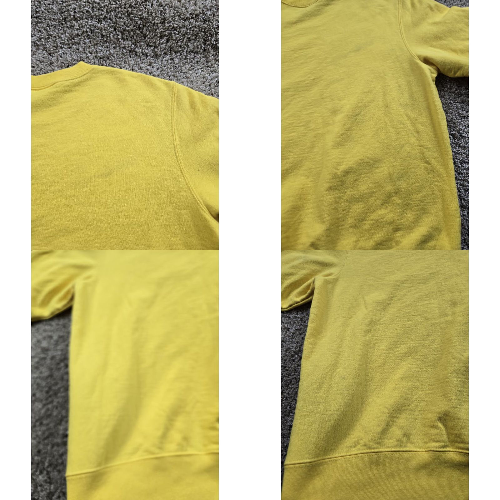 Undefeated VINTAGE Undefeated Sweatshirt Mens Small Yellow Crewneck Pullover Cotton Canada Made Size US S / EU 44-46 / 1 - 9 Thumbnail