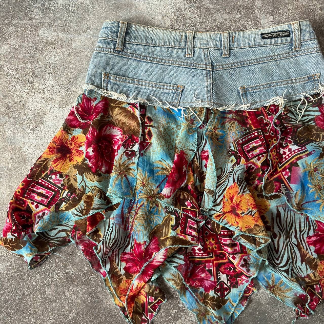 Hysteric Glamour Amazing Y2K Vintage Skirt (Jean Paul Gaultier style) Size 30" / US 8 / IT 44 - 6 Thumbnail