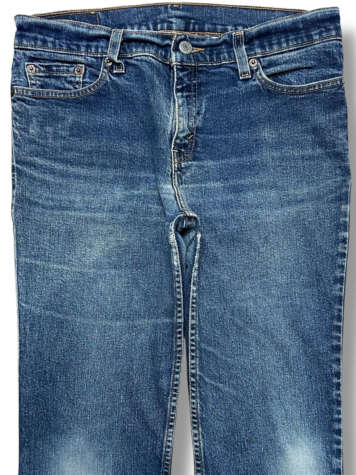 Levi's Vintage Levi’s 518 Super Low BootCut Jeans With Faded Wash Size US 31 - 2 Thumbnail