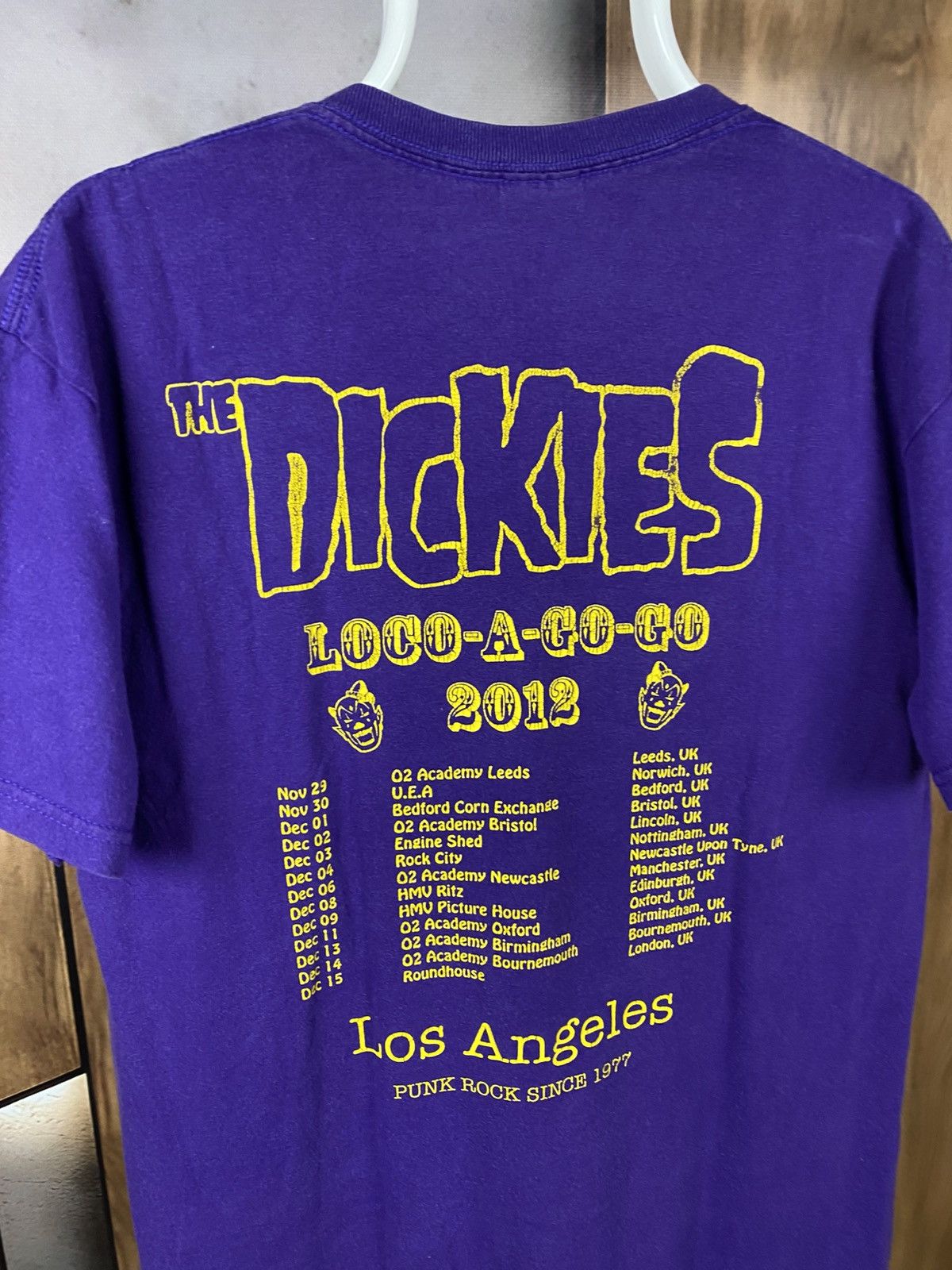 Vintage 🤡Vintage 2012 T-Shirt The Dickies Log Angeles Punk Rock Tee🤡 Size US M / EU 48-50 / 2 - 4 Thumbnail