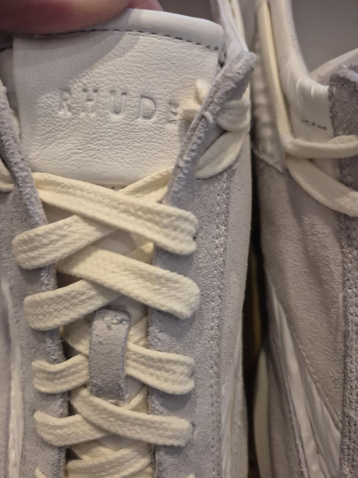 Rhude RHUDE Runners 12 M White/Grey Brand New Size US 12 / EU 45 - 8 Thumbnail