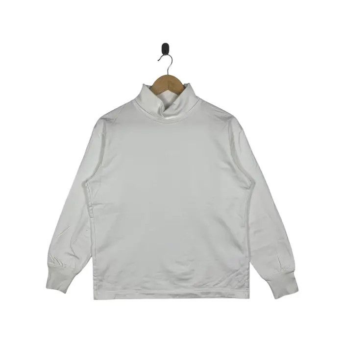 Lemaire LEMAIRE x UNIQLO COLLECTION Baggy White Plain Tee Shirt Size S / US 4 / IT 40 - 1 Thumbnail
