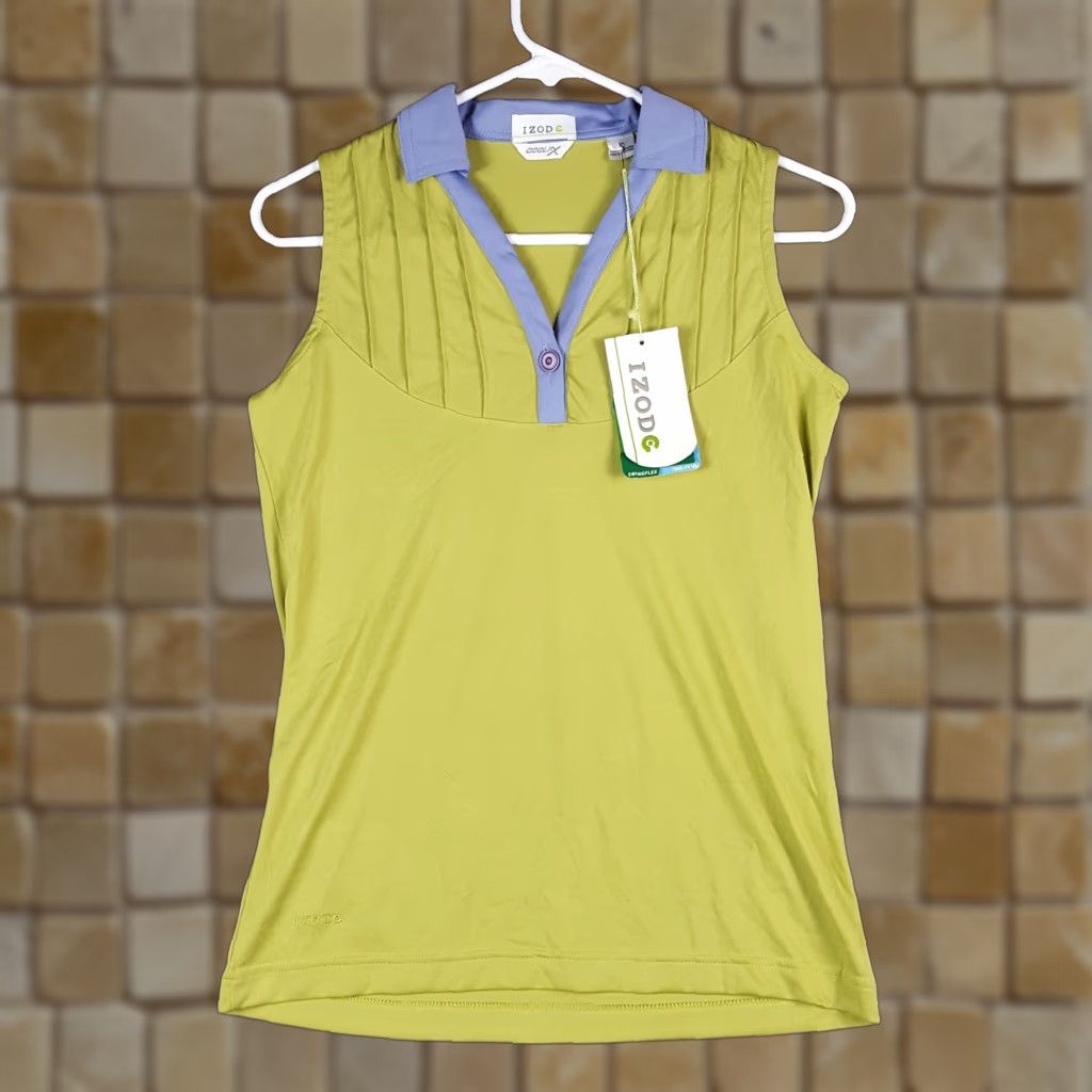 Izod IZOD Lightweight Athletic Sports Tank Top Women's Size XS Pullover Gym Shirt Size XS / US 0-2 / IT 36-38 - 1 Thumbnail