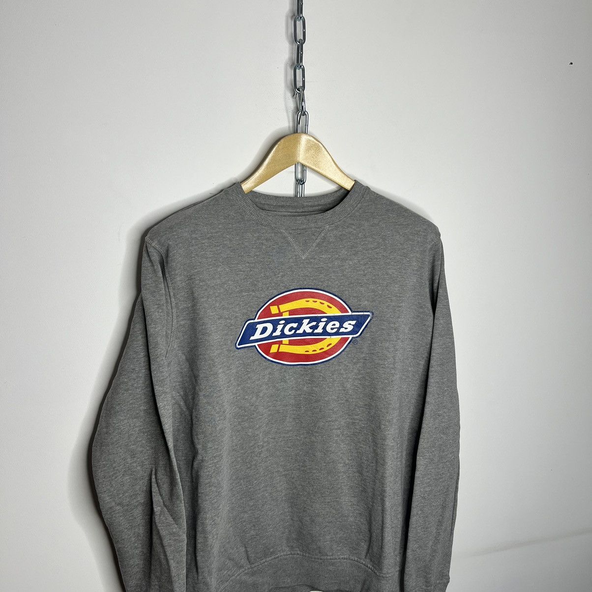 Dickies × Japanese Brand RARE Y2K Dickies Big Embroidered Logo Crewneck Sweatshirt Size US L / EU 52-54 / 3 - 2 Thumbnail