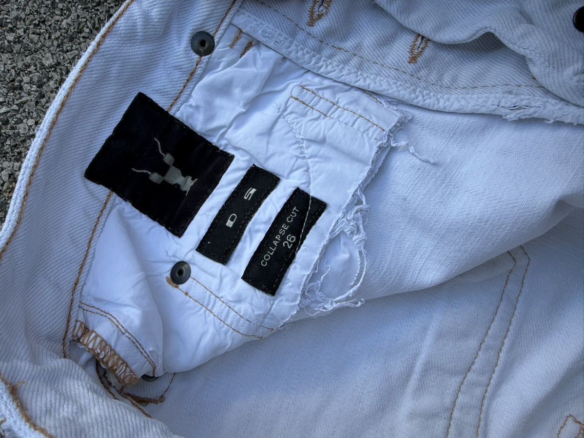 Rick Owens Drkshdw Rick Owens Drkshdw Collapse Cut Jeans Size US 26 / EU 42 - 10 Thumbnail