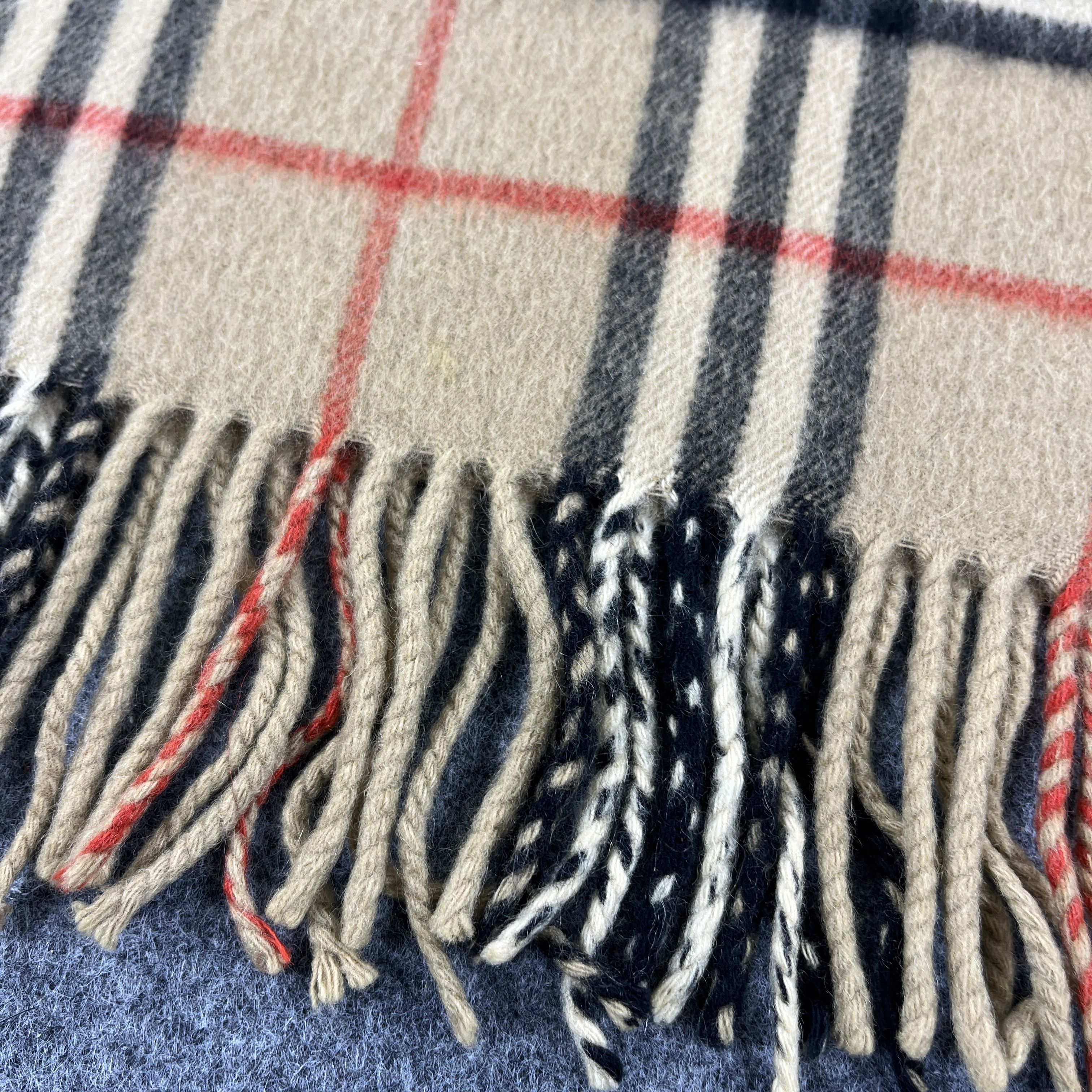 Burberry × Vintage Vintage Burberry Scarf / Muffler / Neckwear K059 Size ONE SIZE - 7 Thumbnail