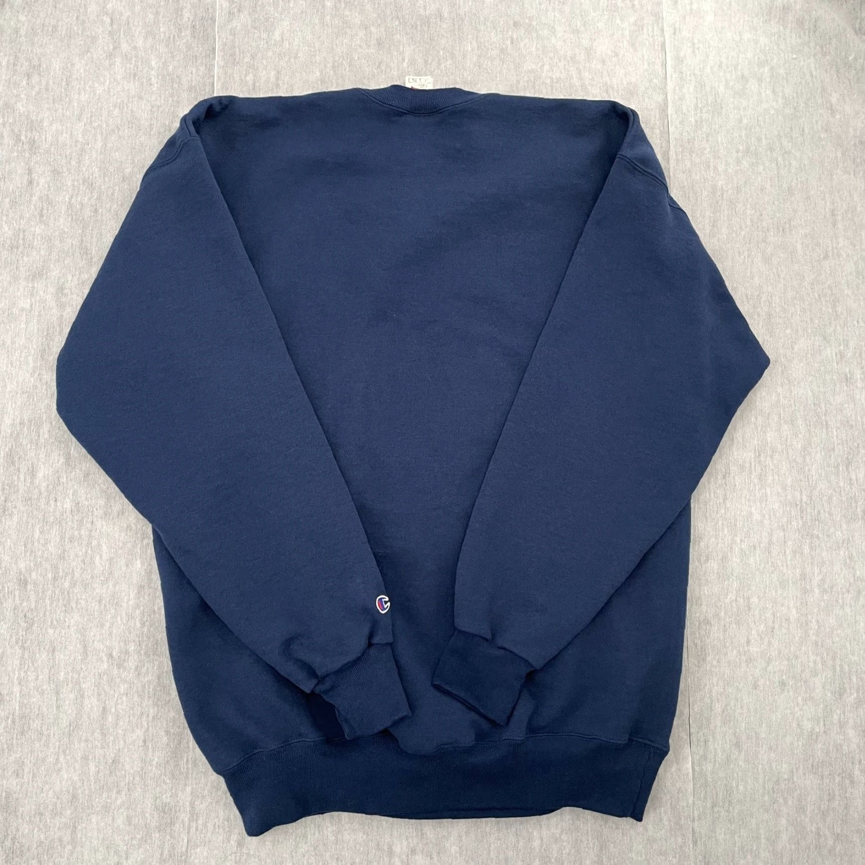 Champion VINTAGE Champion Air Force Sweater Pullover Long Sleeve Fleece Blue XL Mens Military Military Logo Retro Size US XL / EU 56 / 4 - 2 Thumbnail
