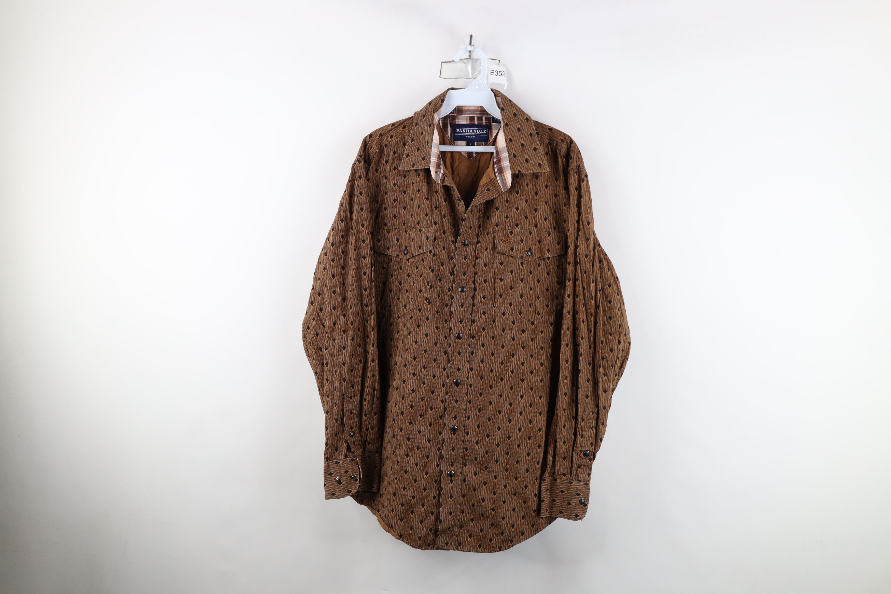 Vintage Vintage 90s Streetwear Western Cowboy Snap Button Shirt Size US L / EU 52-54 / 3 - 1 Thumbnail