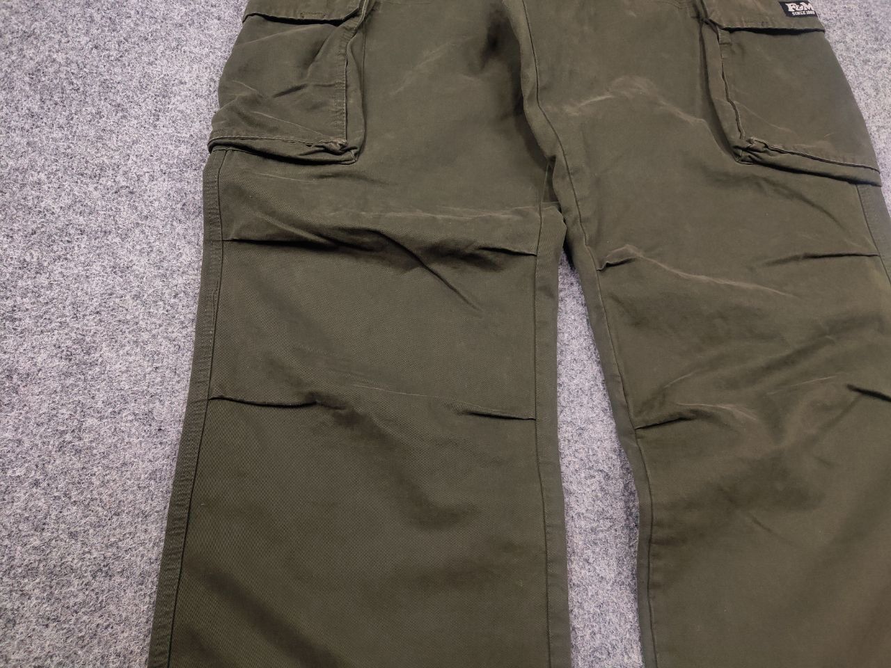 Franklin & Marshall Franklin Marshall American Military Army Baggy Cargo Pants Size US 34 / EU 50 - 9 Thumbnail