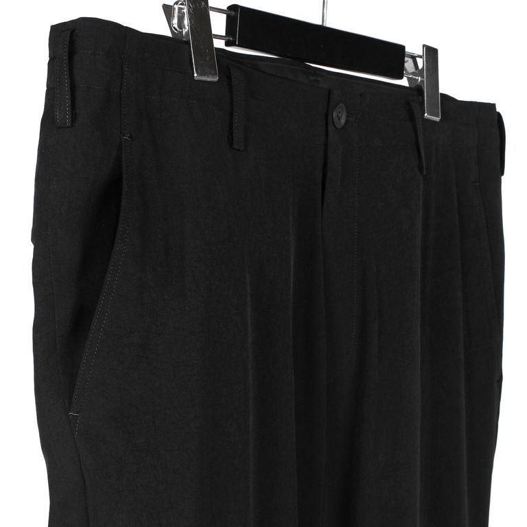 Yohji Yamamoto Yohji Yamamoto Pour Homme - TUXEDO SLIM PANTS Size US 30 / EU 46 - 5 Thumbnail