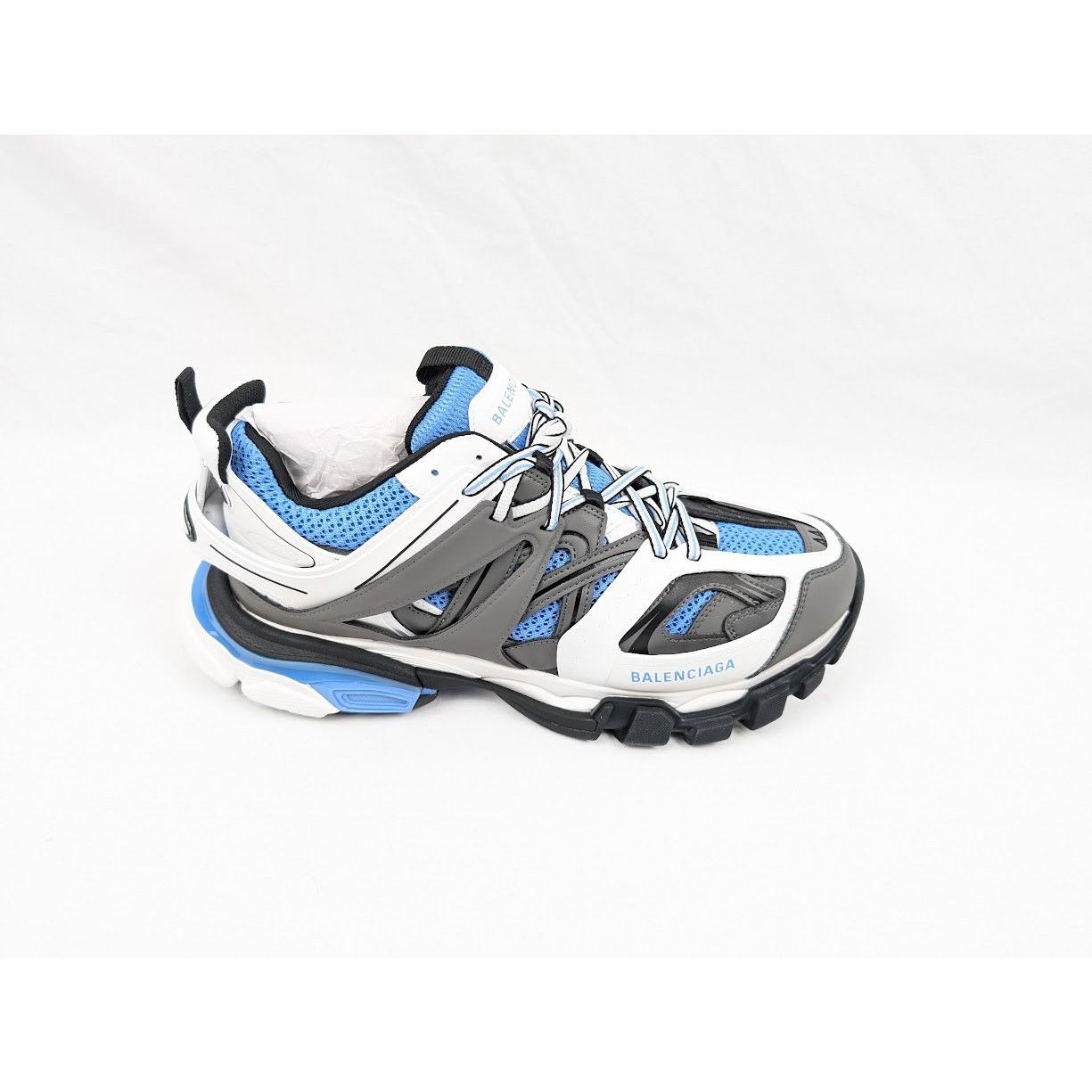 Balenciaga o1rshd1 Rubber Track Sneakers in Multicolor Size US 11 / EU 44 - 1 Thumbnail