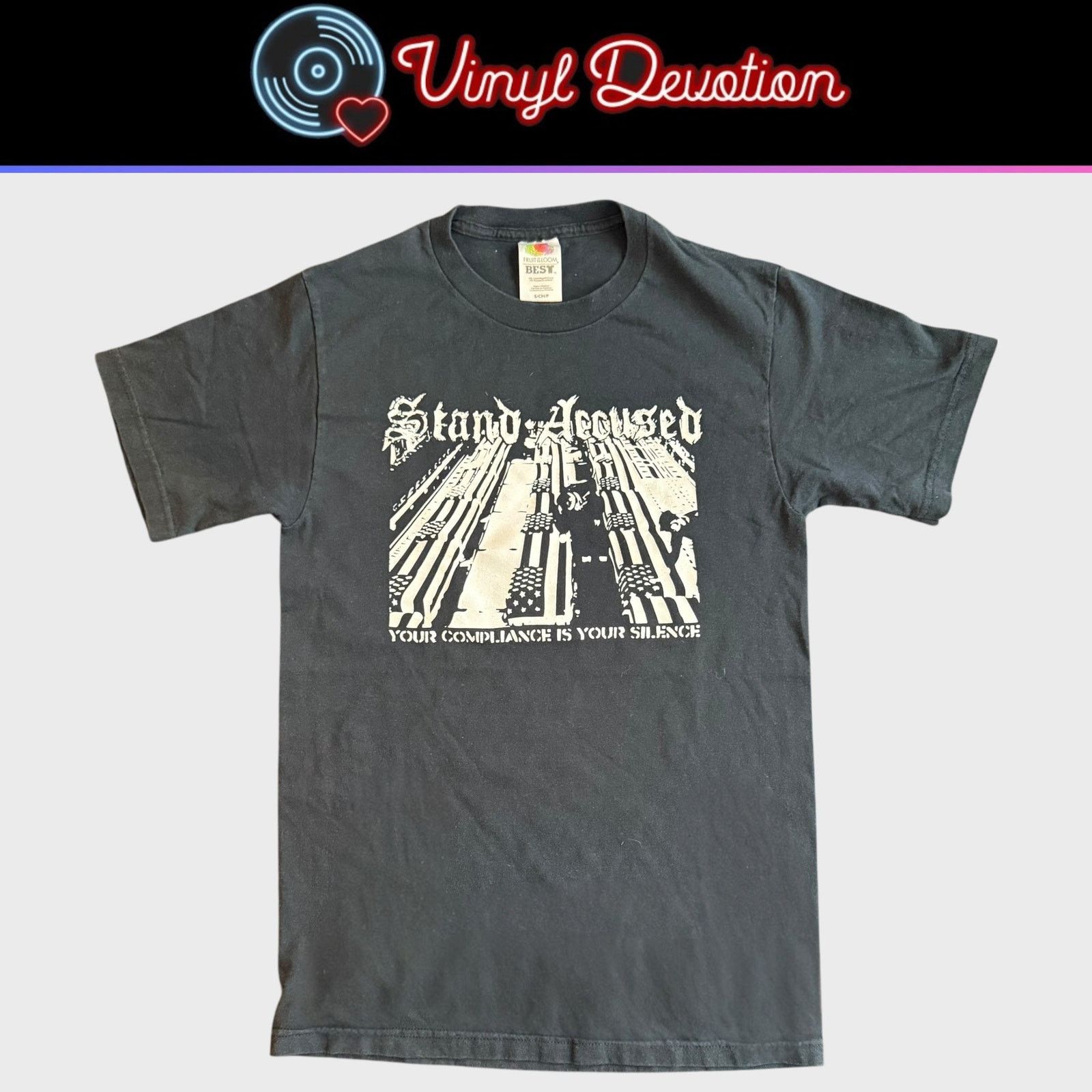 Other Stand Accused Band Vintage Shirt Size S Mind Eraser Size US S / EU 44-46 / 1 - 1 Thumbnail