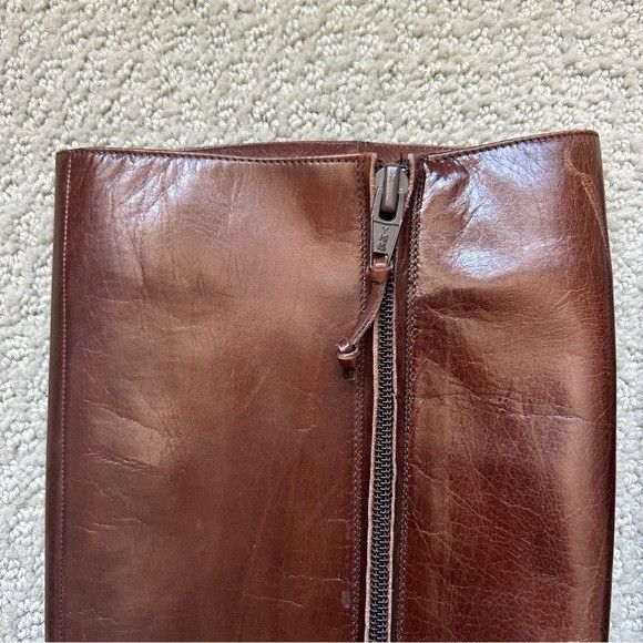 Salvatore Ferragamo Salvatore Ferragamo Brown Heeled Boots Riding Size US 5.5 / IT 35.5 - 9 Thumbnail
