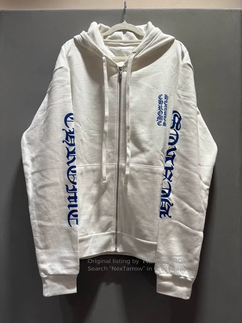 Chrome Hearts CHROME HEARTS Size M Blue Sanskrit white and blue letter ar Size US M / EU 48-50 / 2 - 1 Thumbnail