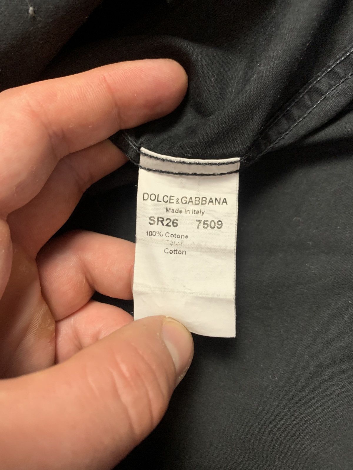 Dolce & Gabbana × Vintage Vintage Dolce & Gabbana Shirt Black gothic style Size US S / EU 44-46 / 1 - 9 Thumbnail