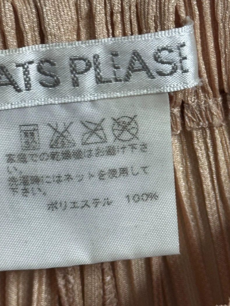Issey Miyake Issey Miyake size:1 Yellow pleated pants Size 22" - 4 Thumbnail