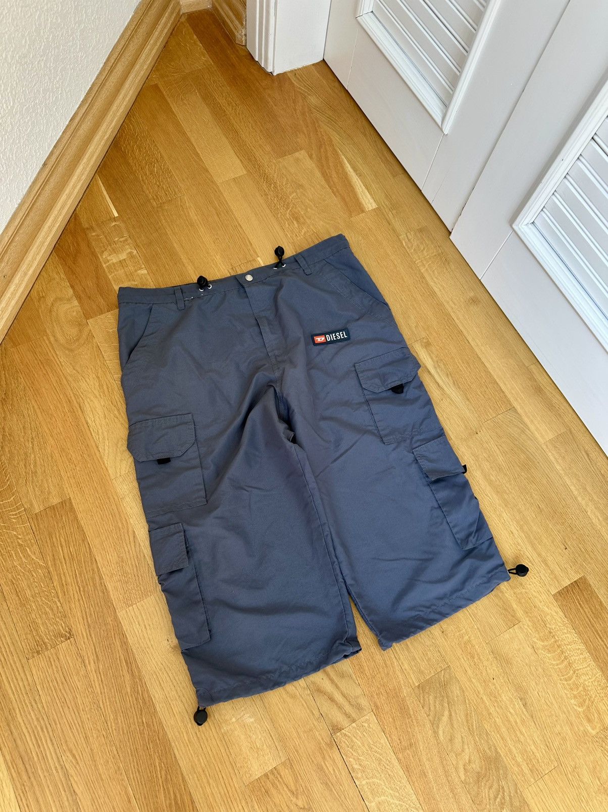Diesel Baggy Cargo Shorts Logo