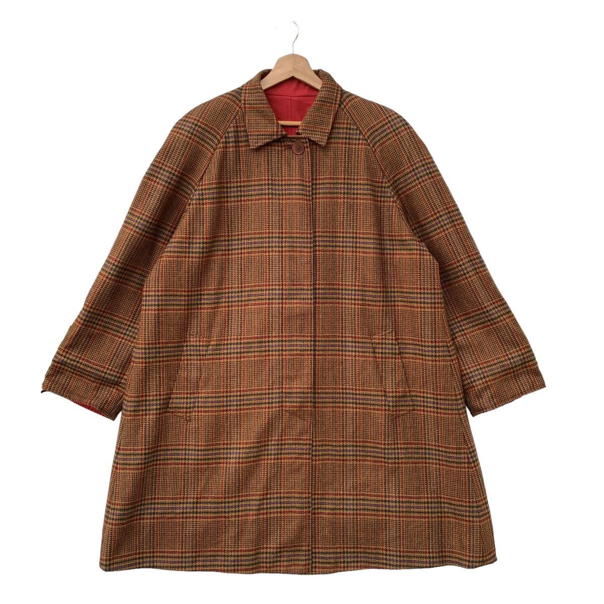 Aquascutum × Vintage Reversible Long Coat Size US XL / EU 56 / 4 - 1 Thumbnail
