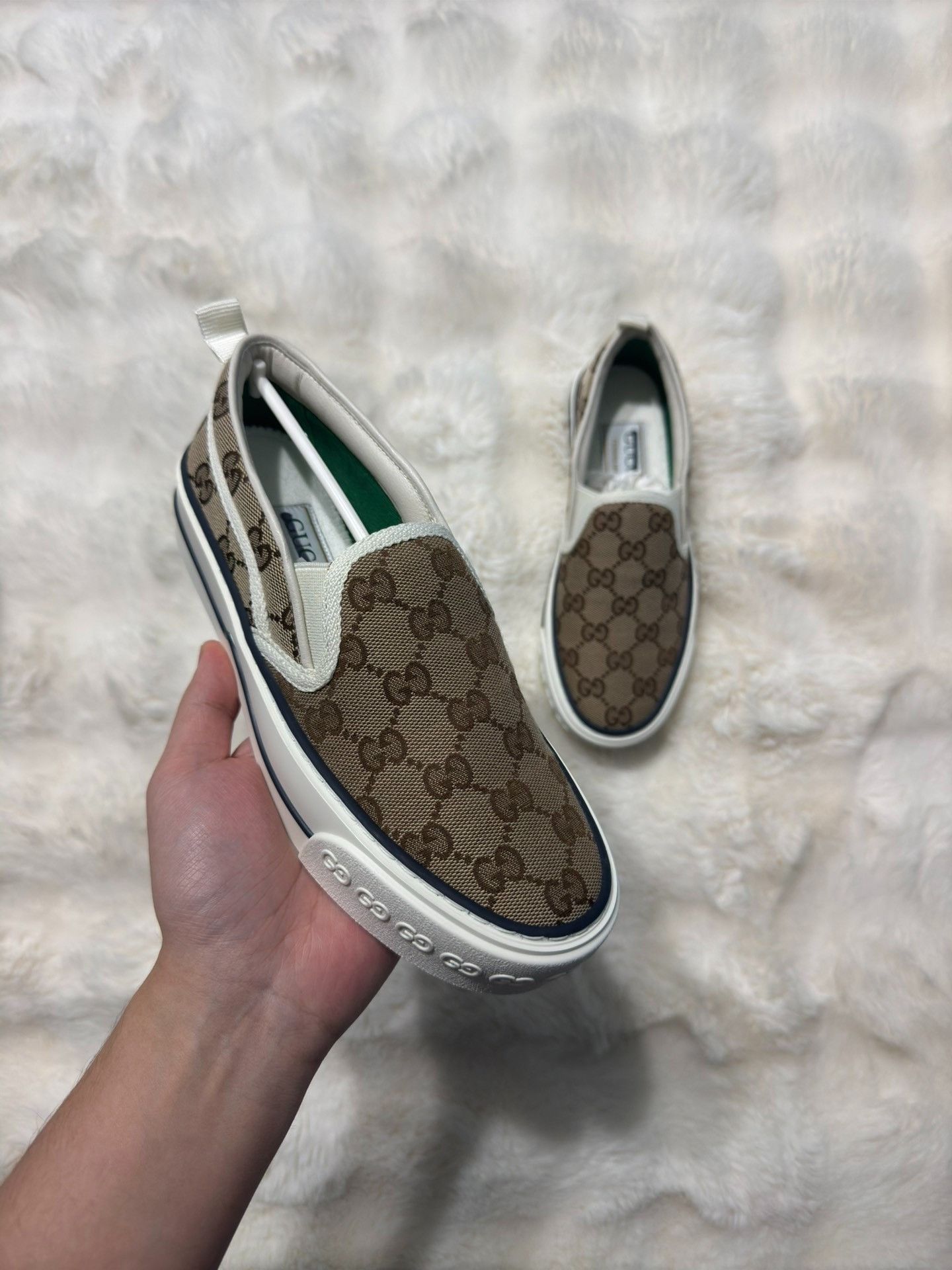 Gucci Gucci's new women's full-print casual sneakers size34 2501 Size US 4 / IT 34 - 9 Thumbnail