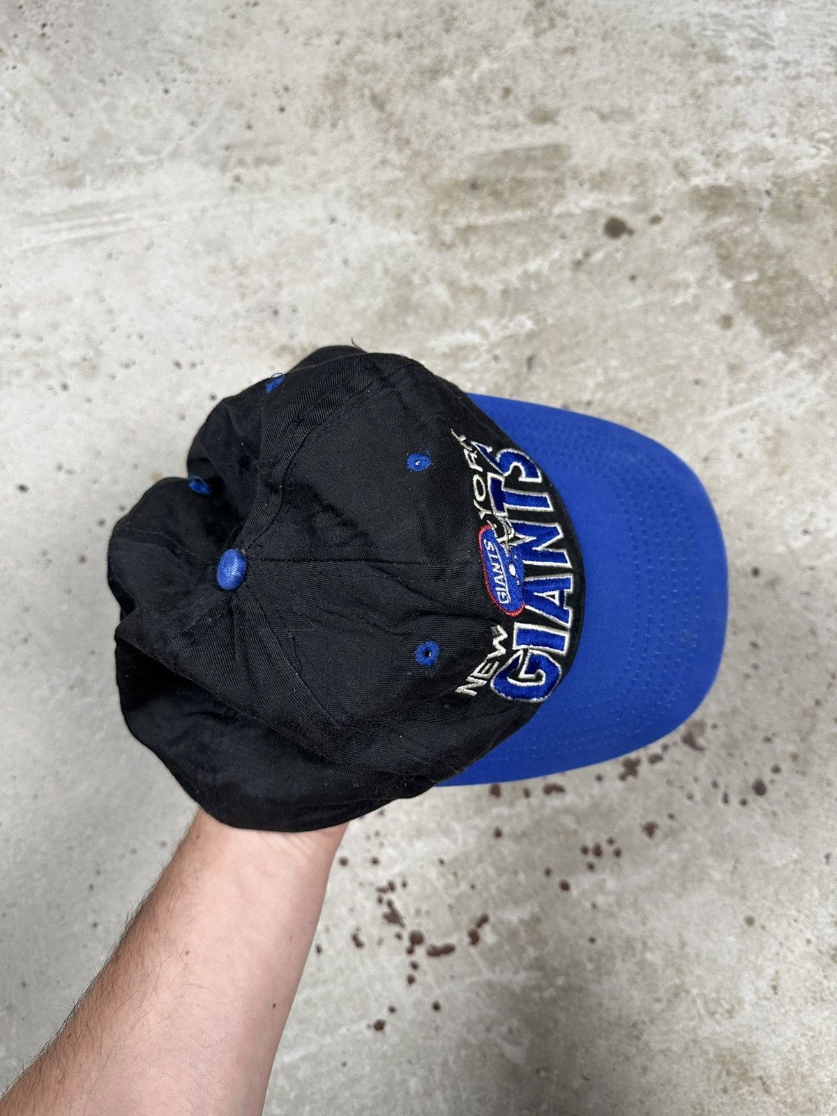 NFL Vintage 90s New York Giants NFL Hat Cap rare usa Size ONE SIZE - 6 Thumbnail