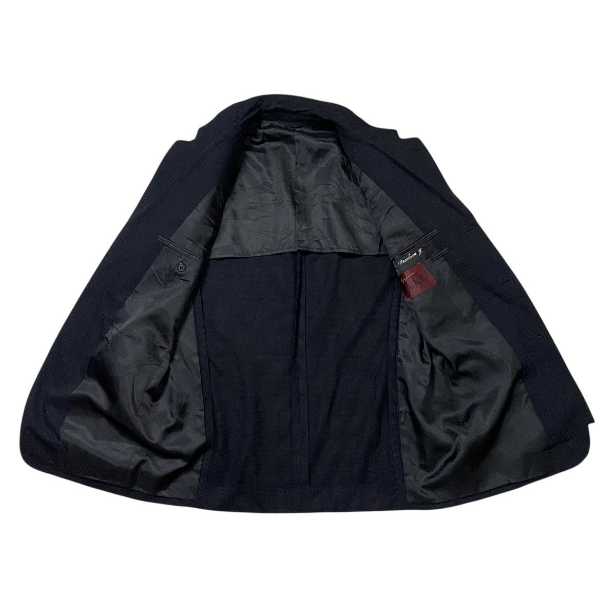 Yohji Yamamoto A.A.R. Yohji Yamamoto black blazer jacket Size US L / EU 52-54 / 3 - 4 Thumbnail