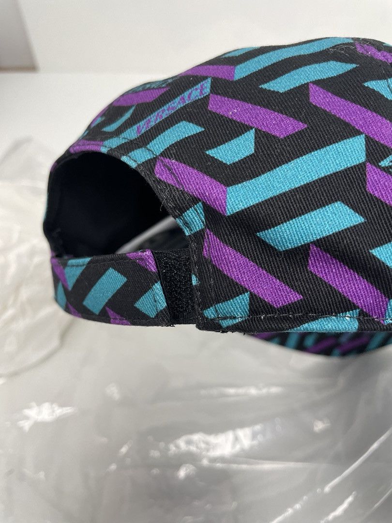 Versace VERSACE La Greca Monogram Baseball Cap Size ONE SIZE - 12 Thumbnail