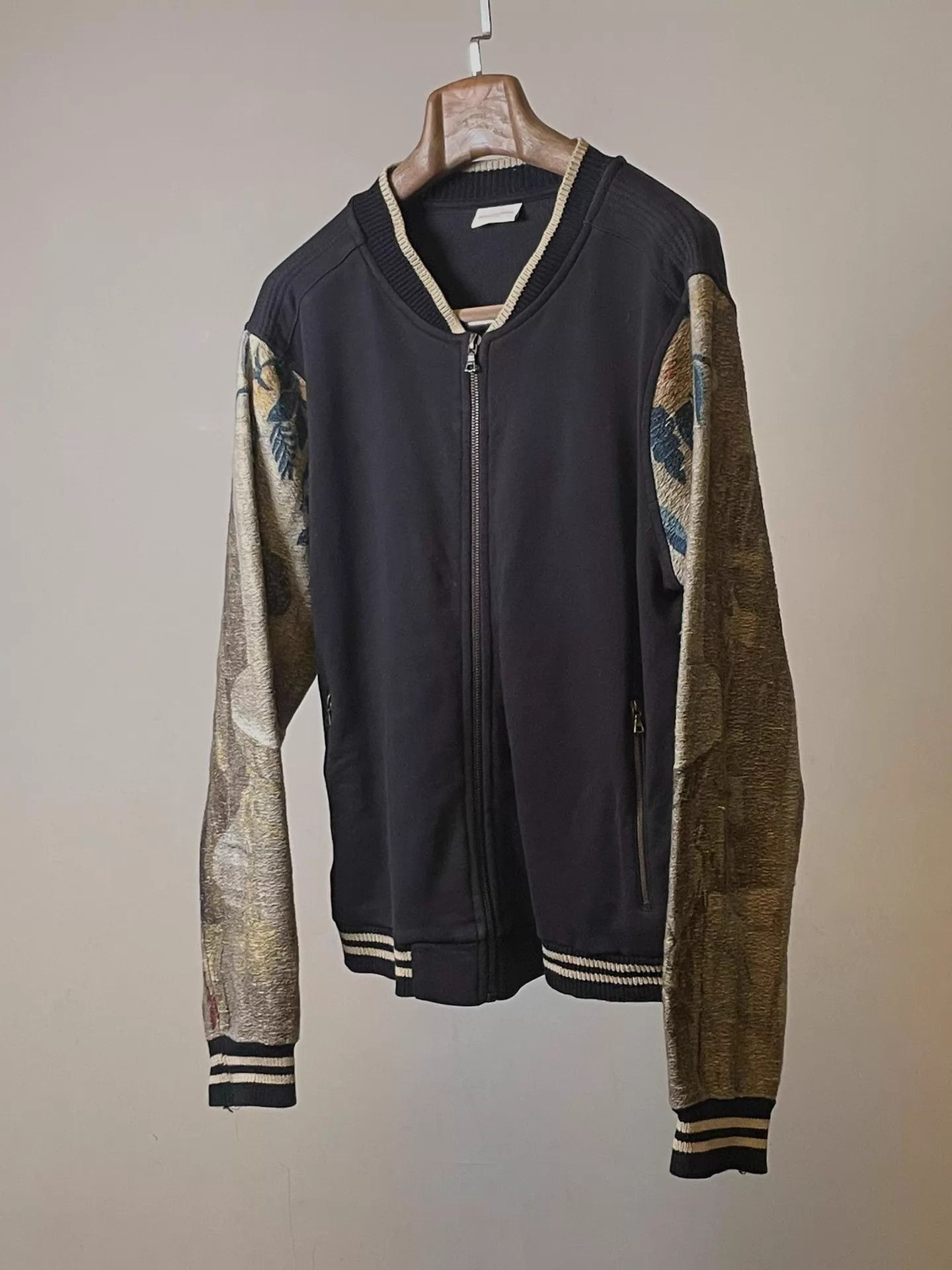 Dries Van Noten Multi-Color Zip-Front er Jacket Size US S / EU 44-46 / 1 - 1 Thumbnail