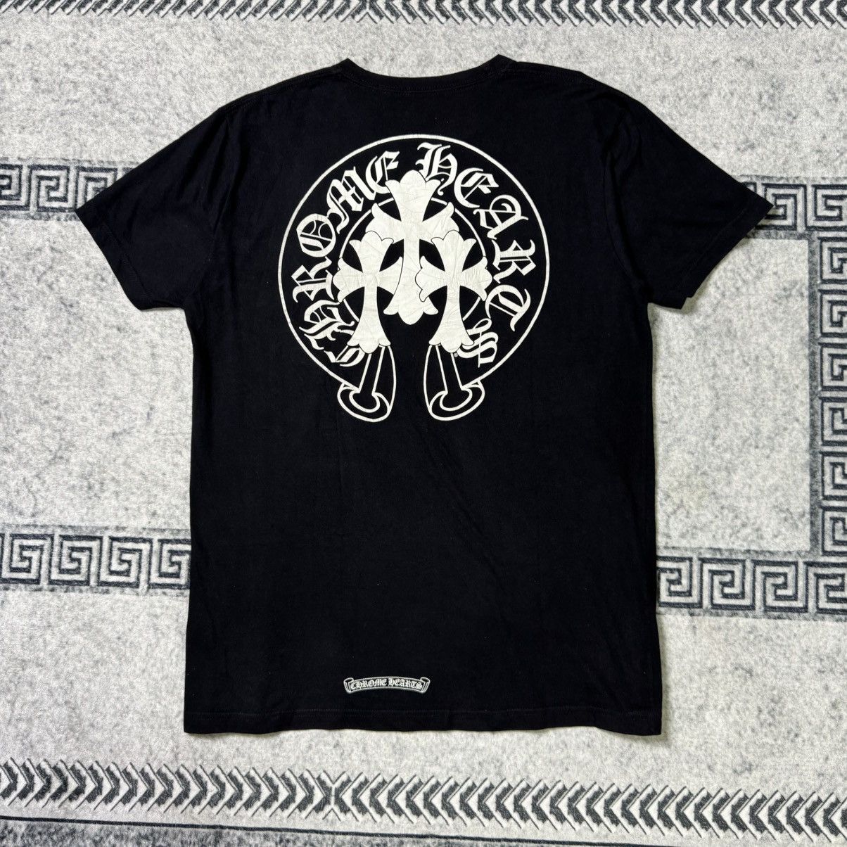 トップス CHROME HEARTS Graveyard Cemetery Cross Chrome Hearts Cemetary Cross Tee | Grailed