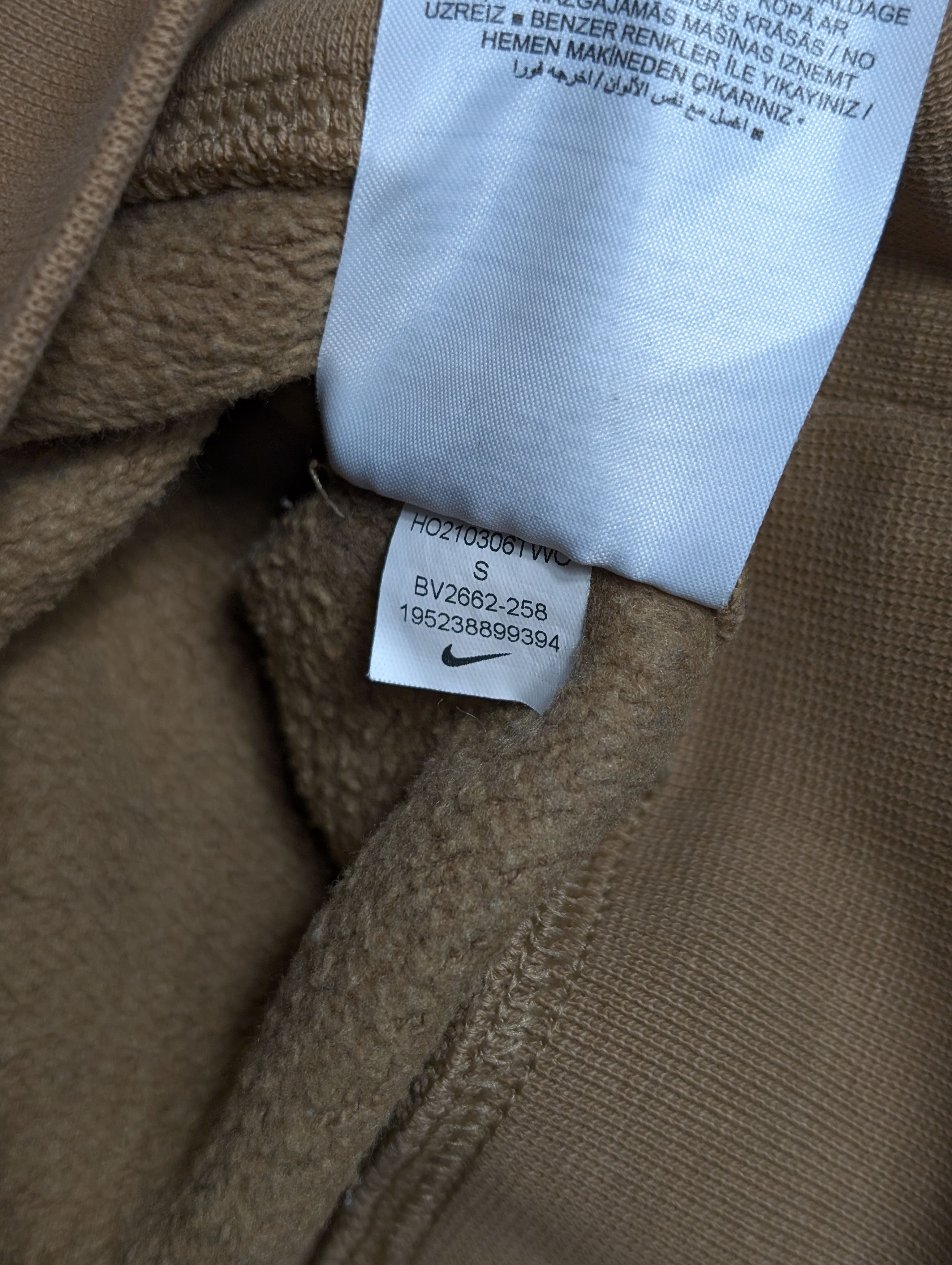 Nike Nike Sportswear Club Fleece Crewneck Sweatshirt Brown Size US S / EU 44-46 / 1 - 5 Thumbnail