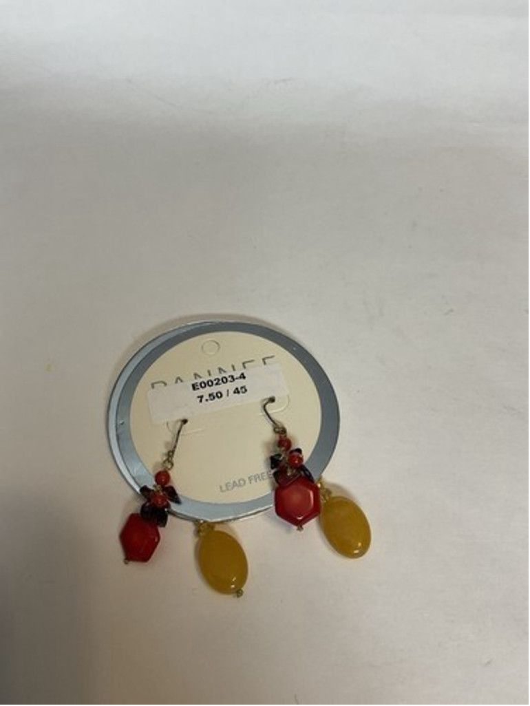 Other NWT Pannee 2 Pierced Dangle Drop Bead /Beaded Earrings Women Size ONE SIZE - 11 Thumbnail