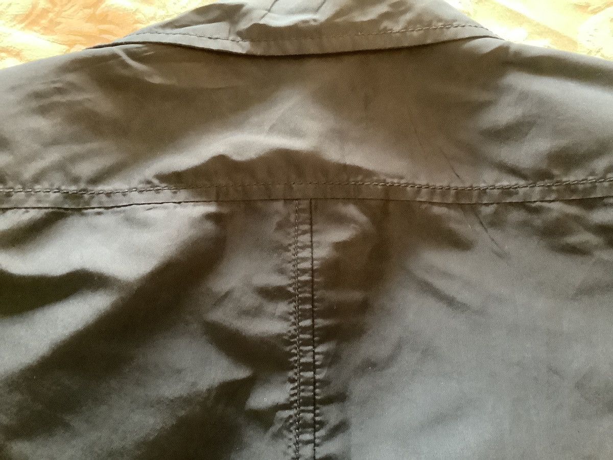 Prada Lightweight Prada Silk/Polyester Black Coat - Rare Vntage Size M / US 6-8 / IT 42-44 - 8 Thumbnail