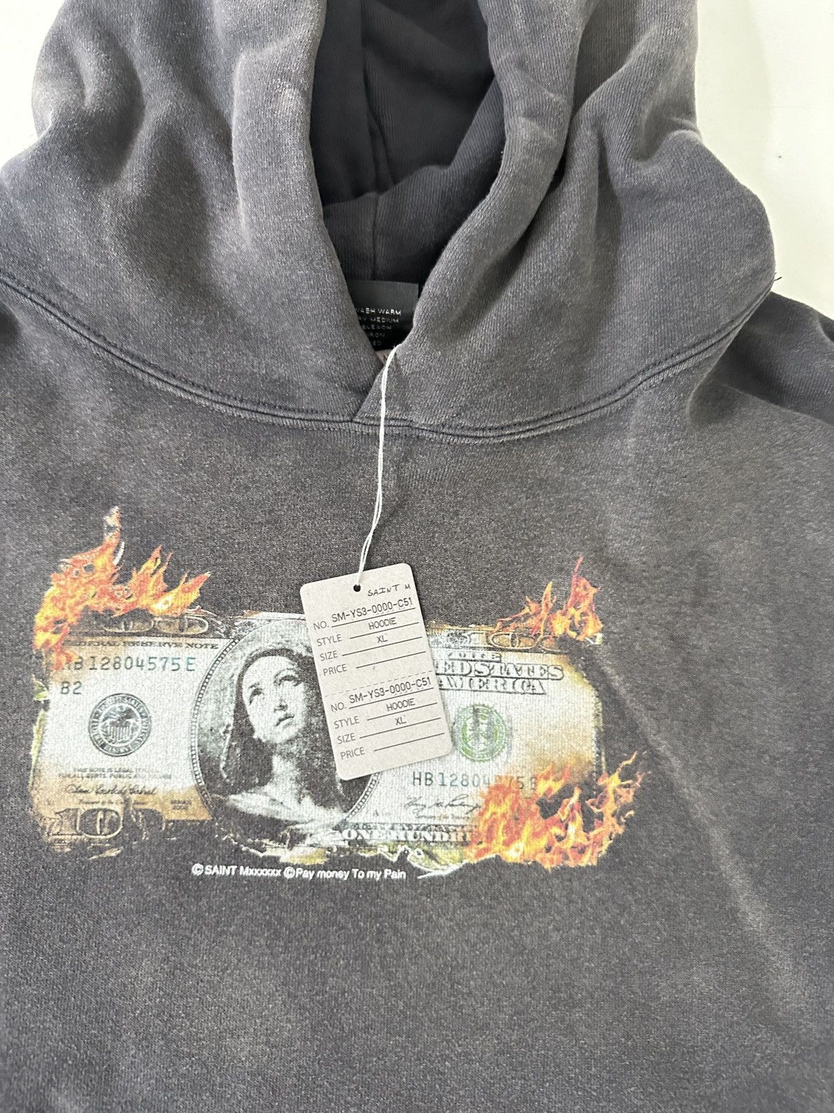 Saint Michael Saint Hoodie Pay Money To my Pain Size US XL / EU 56 / 4 - 2 Thumbnail