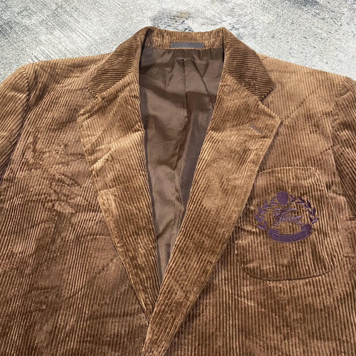 Burberry Burberrys Corduroi Blazer Jacket Size US M / EU 48-50 / 2 - 7 Thumbnail