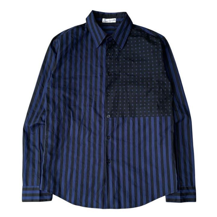 Lad Musician LAD MUSICIAN Total Pattern Shirt Star And Striped Flag Size US S / EU 44-46 / 1 - 1 Thumbnail
