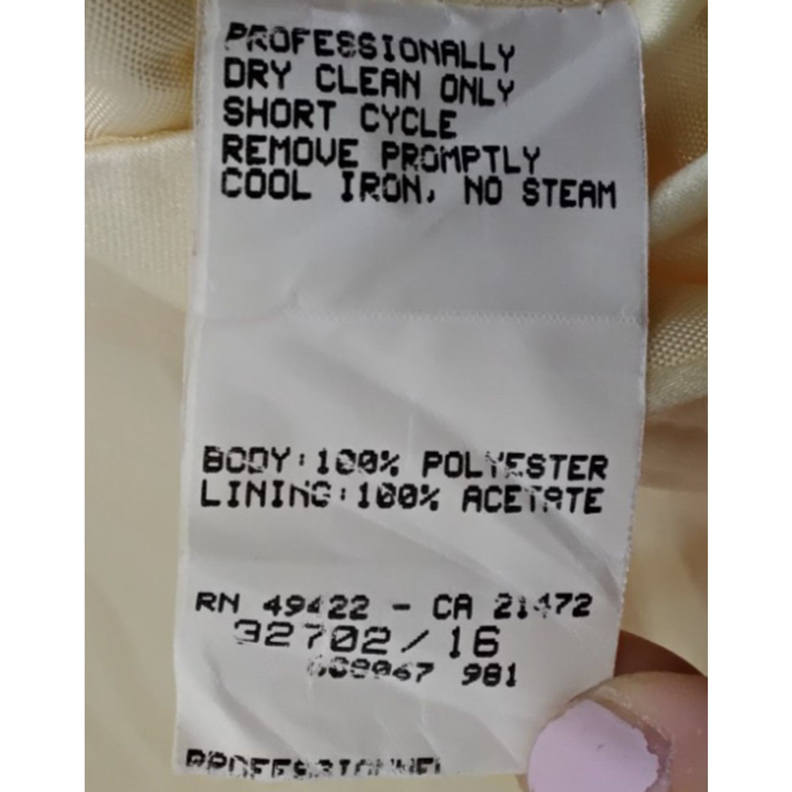 Jessica McClintock Jessica McClintock Gunne Sax Dress Women's S (5/6) Yellow Size S / US 4 / IT 40 - 11 Thumbnail