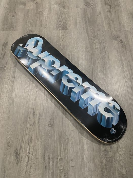 Supreme Supreme Chrome Logo Skateboard Deck | Grailed