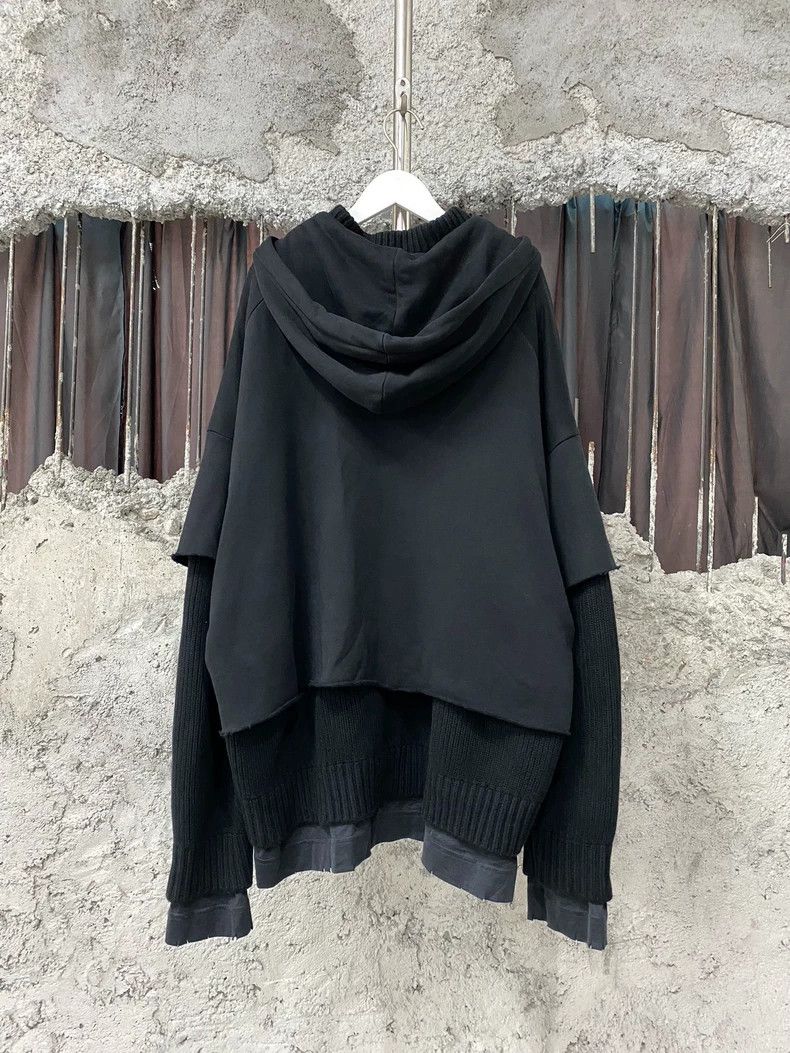 Givenchy Givenchy Patchwork Deconstructed Zip-Up Hoodie Size US L / EU 52-54 / 3 - 2 Thumbnail