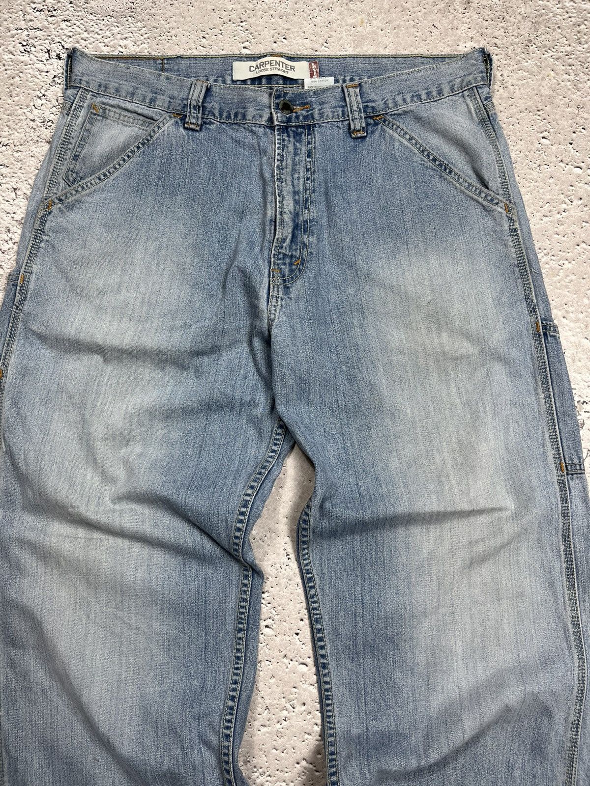 Levi's Levi’s Carpenter Loose Straight Jeans W34 Made in Hong Kong Size US 34 / EU 50 - 11 Thumbnail