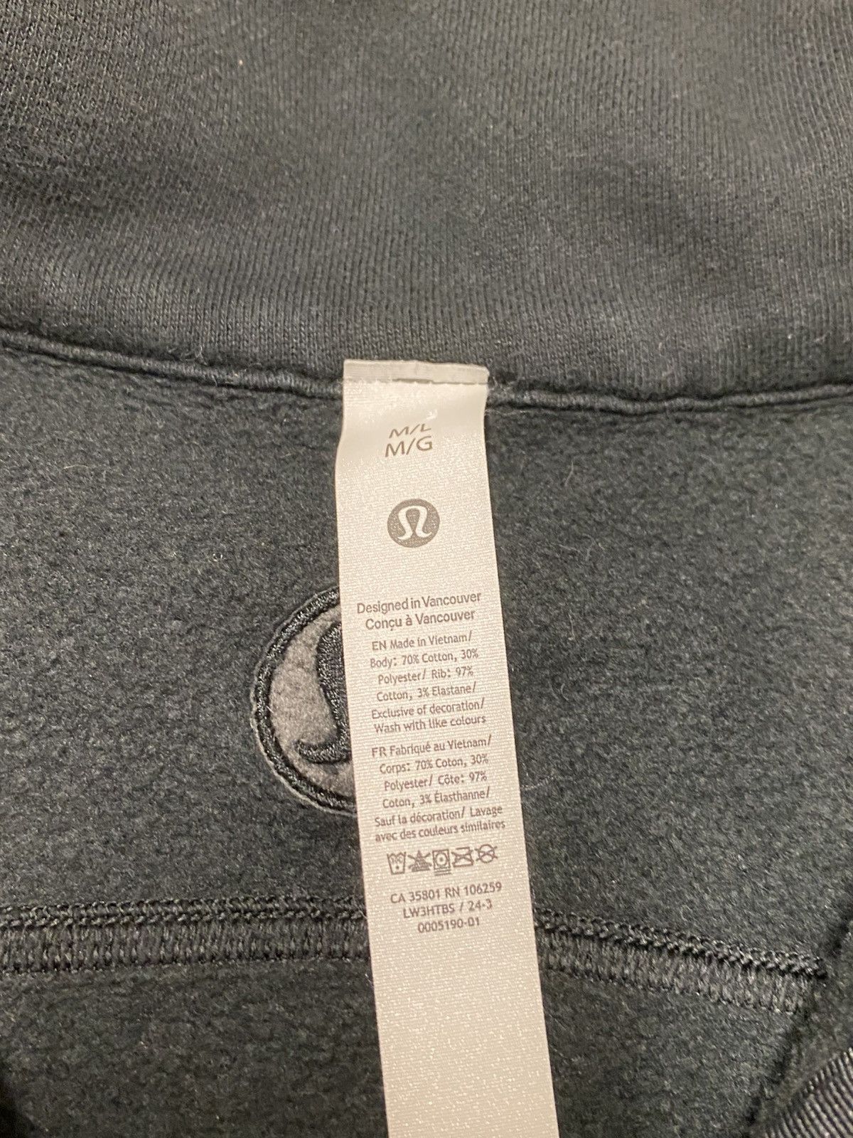 Lululemon Lululemon Scuba Oversized Funnel-Neck Half Zip Long M/L Size M / US 6-8 / IT 42-44 - 5 Thumbnail
