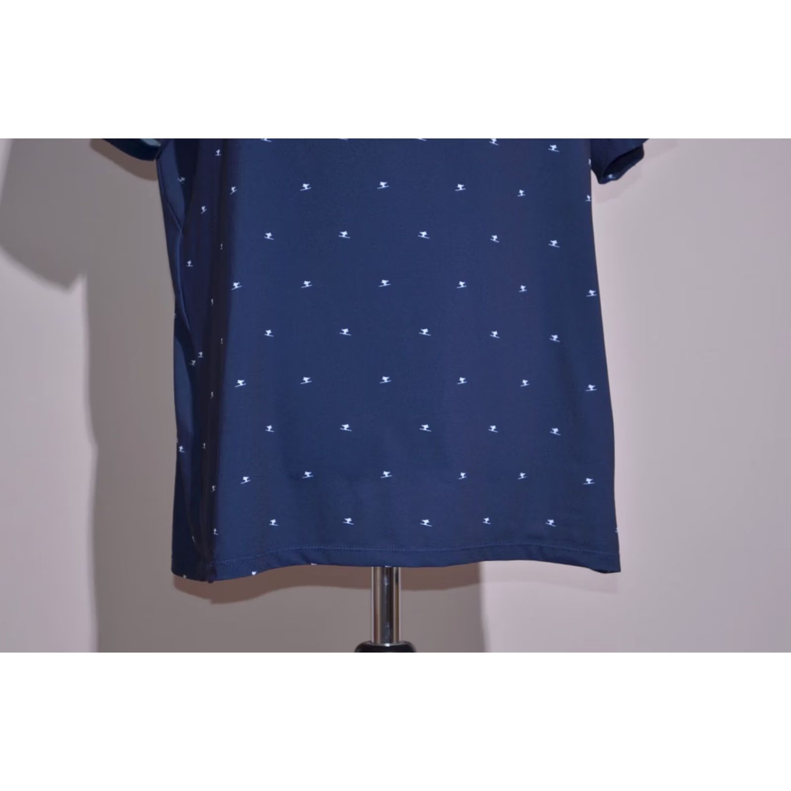 KJUS KJUS Polo Shirt Golf UPF 50+ Performance Comfort Fit Print Navy 52/L Mens Shirt Regular XS? Size US L / EU 52-54 / 3 - 3 Thumbnail