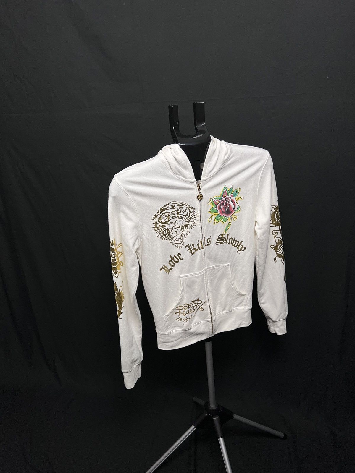 柔らかい Hoodie エドハーディ Audigier アメリカ製