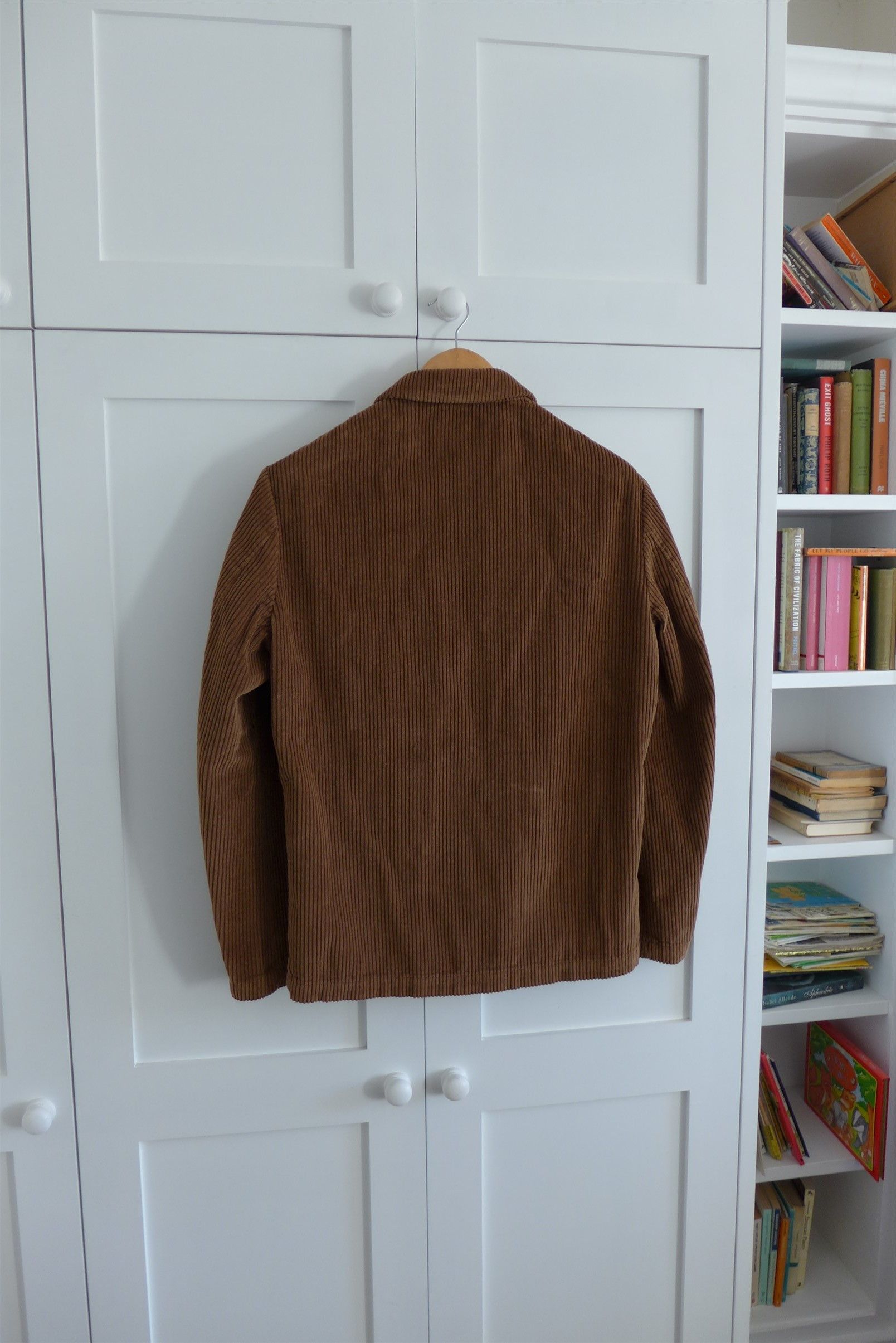 Barena Batipai Overshirt - Brown Corduroy