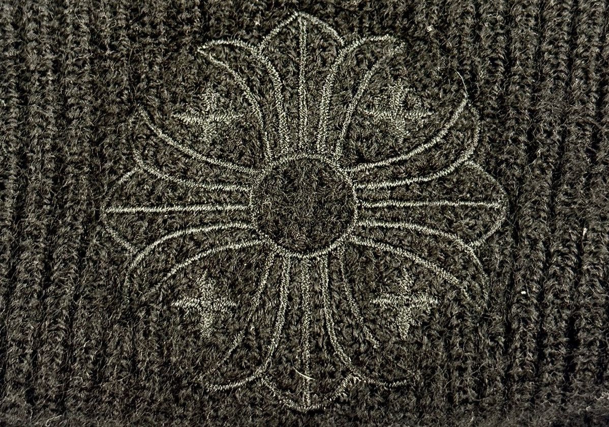 Chrome Hearts Chrome Hearts - + CROSS - Black Wool - Beanie Size ONE SIZE - 8 Thumbnail
