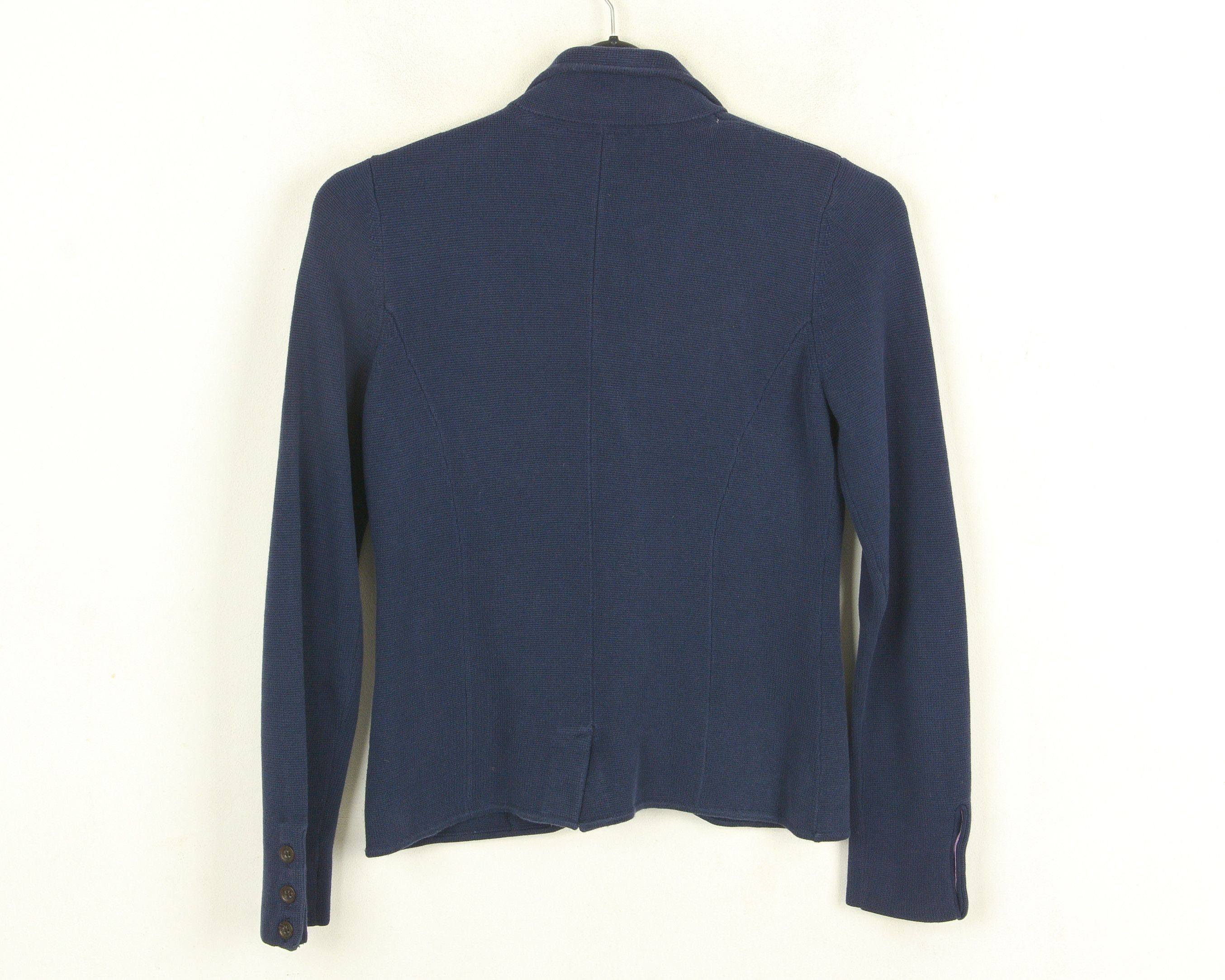 Peak Performance Women S Sweater Jumper Knit Cardigan Button V-Neck Cotton Size S / US 4 / IT 40 - 4 Thumbnail