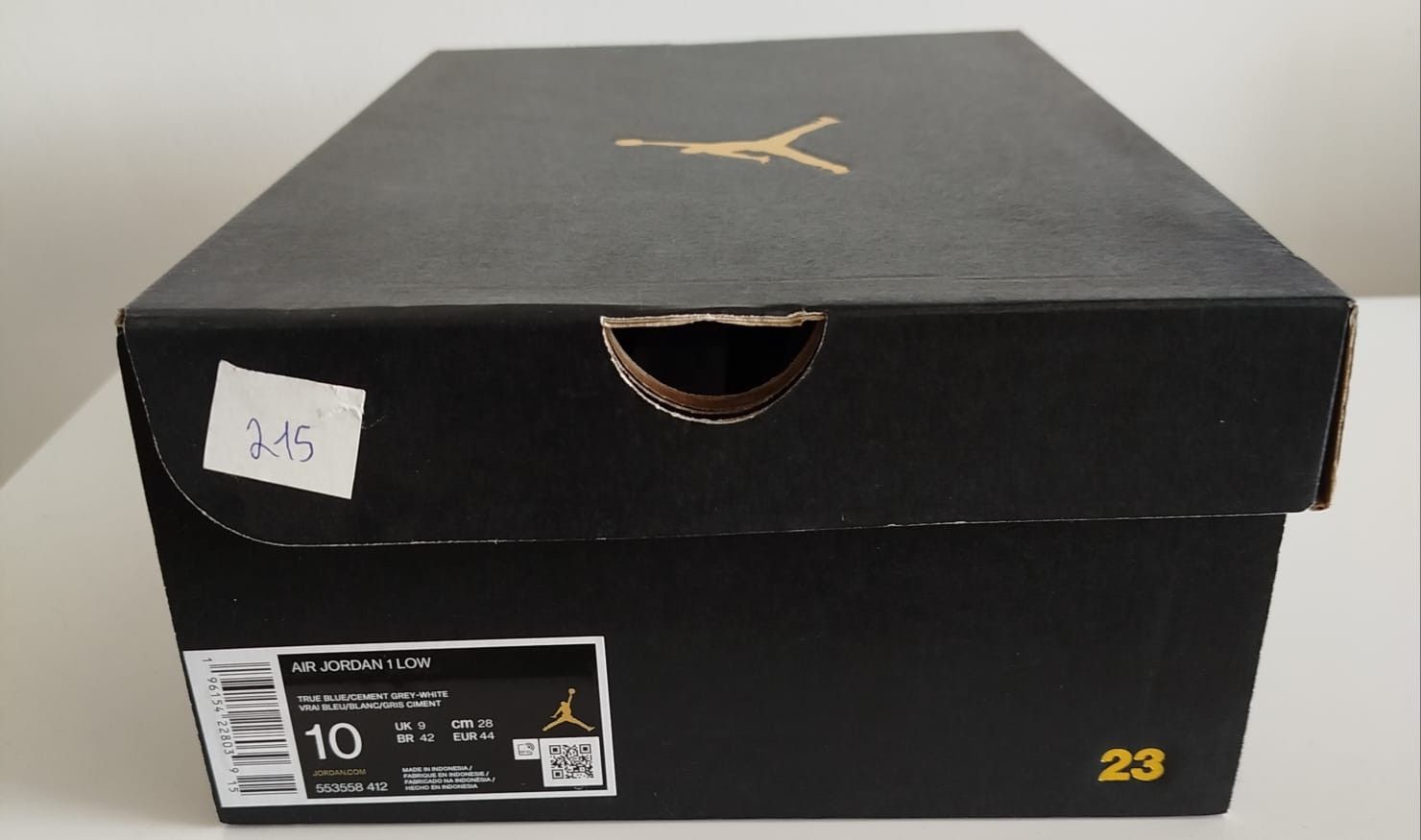 Jordan Brand Jordan 1 Low True Blue Size US 10 / EU 43 - 10 Thumbnail