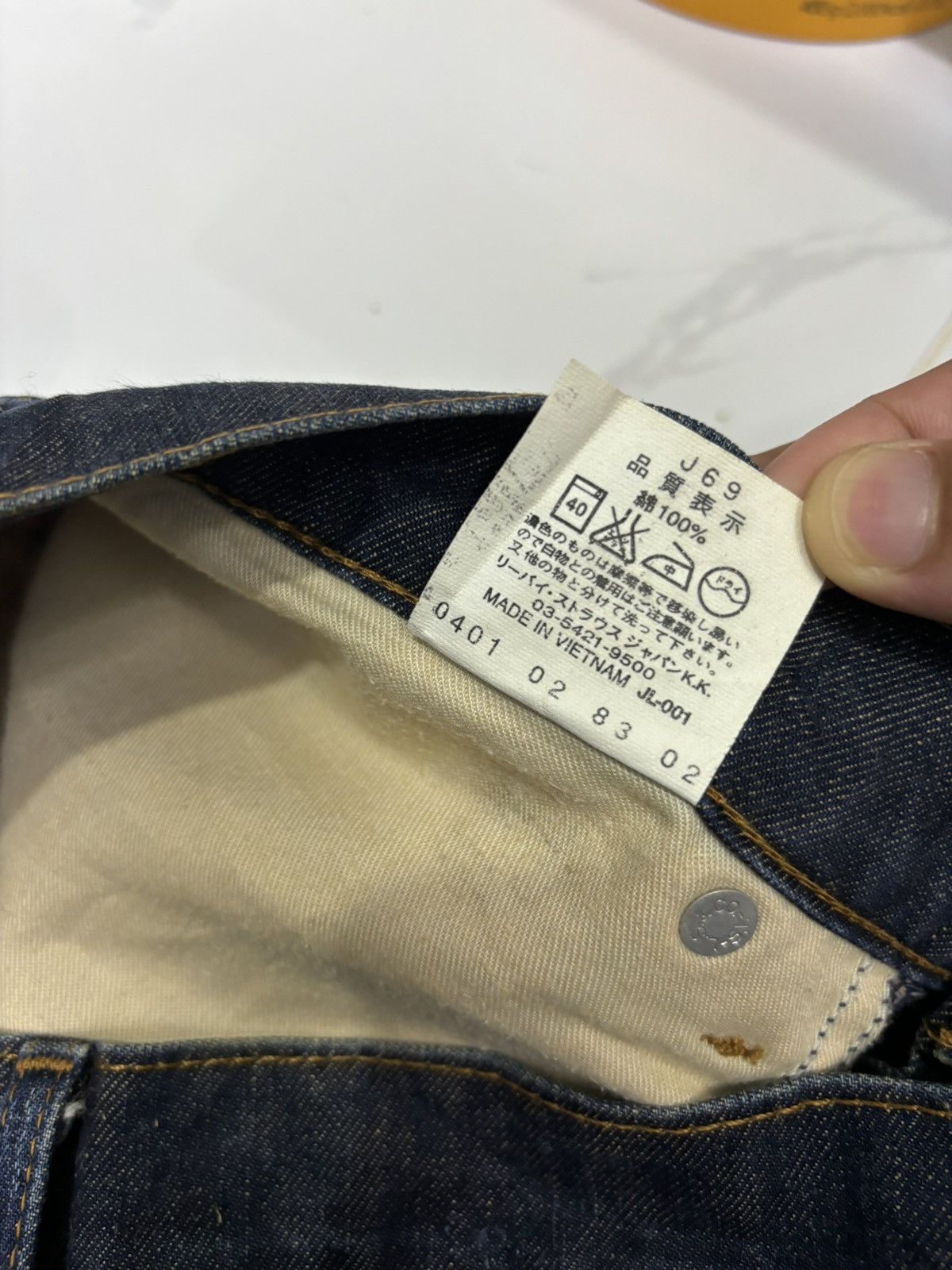 Levi's 🔥VINTAGE LEVIS 612 ORANGE TAB BLUE DENIM JEANS Size US 30 / EU 46 - 11 Thumbnail