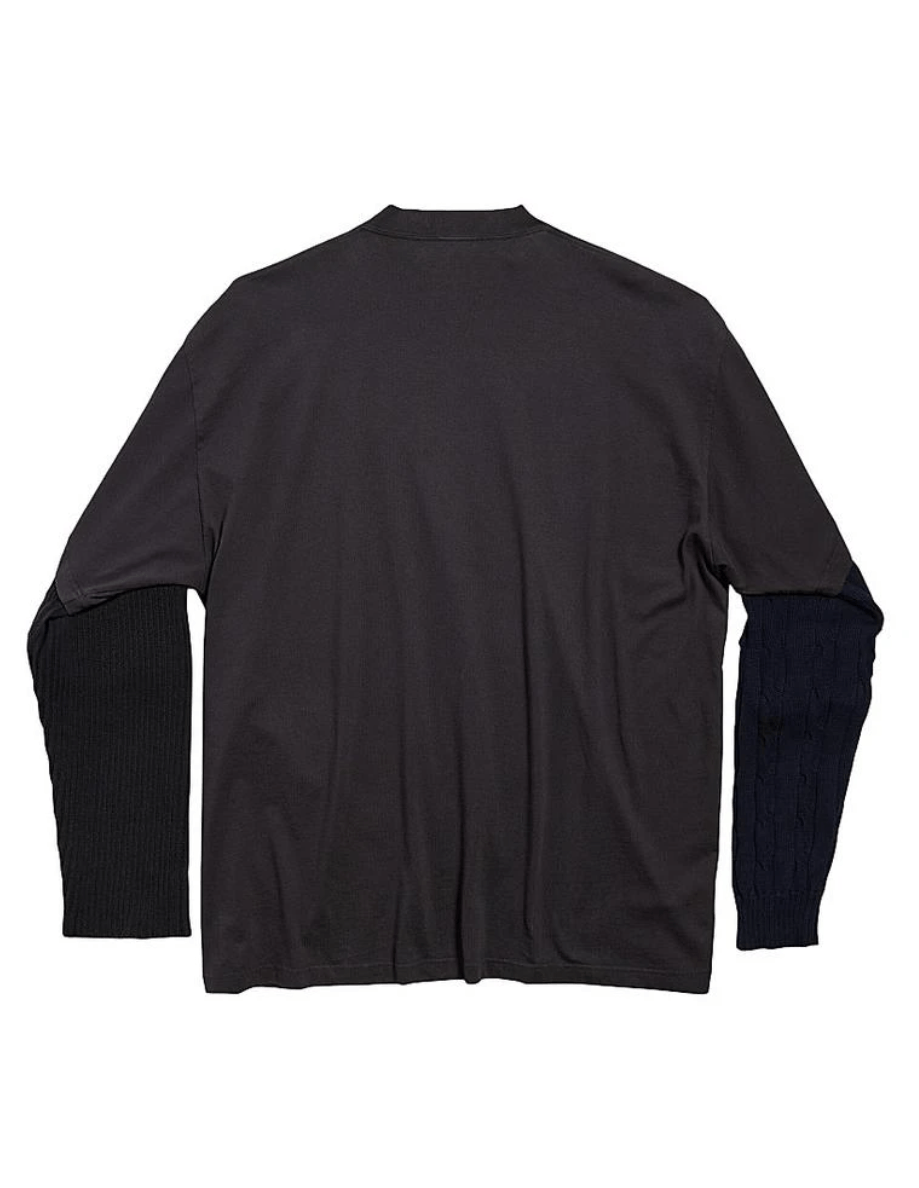 Balenciaga Balenciaga Handle With Care Pached L/S Size US M / EU 48-50 / 2 - 2 Thumbnail