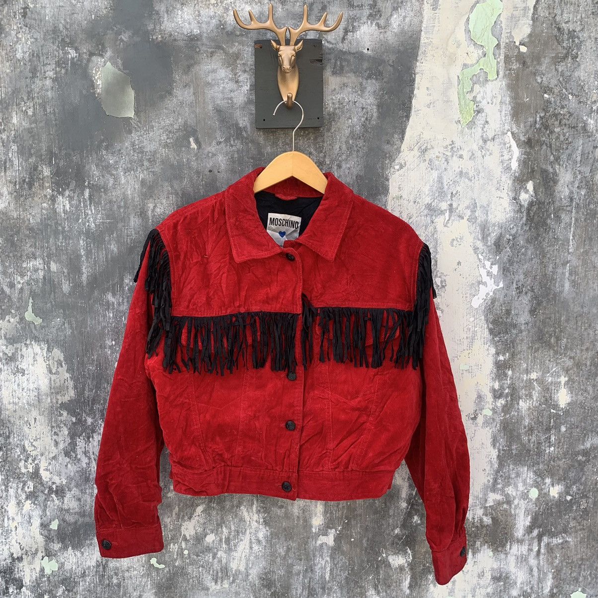 2000s Archival Moschino Y's Corduroy Trucker y2k Lgb Ifsix