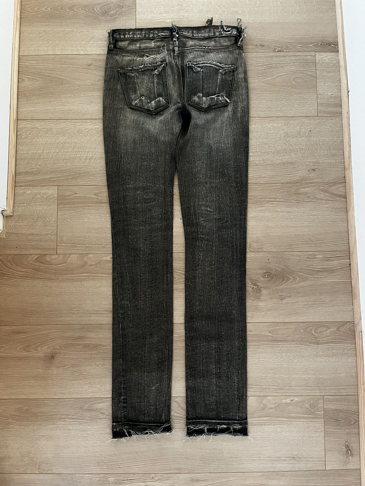 Rick Owens Rick Owens FW07 Dust Detroit Cut Denim Size US 26 / EU 42 - 3 Thumbnail